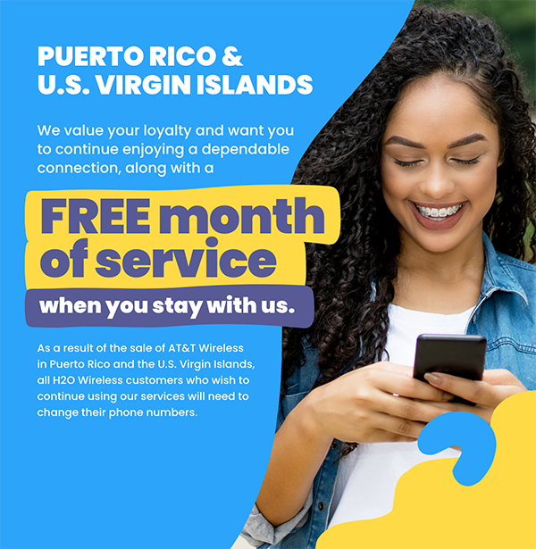 Puerto rico and the us virgin islands h2o wireless