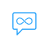 Unlimited talk and text icon