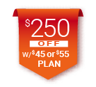 $250 Off