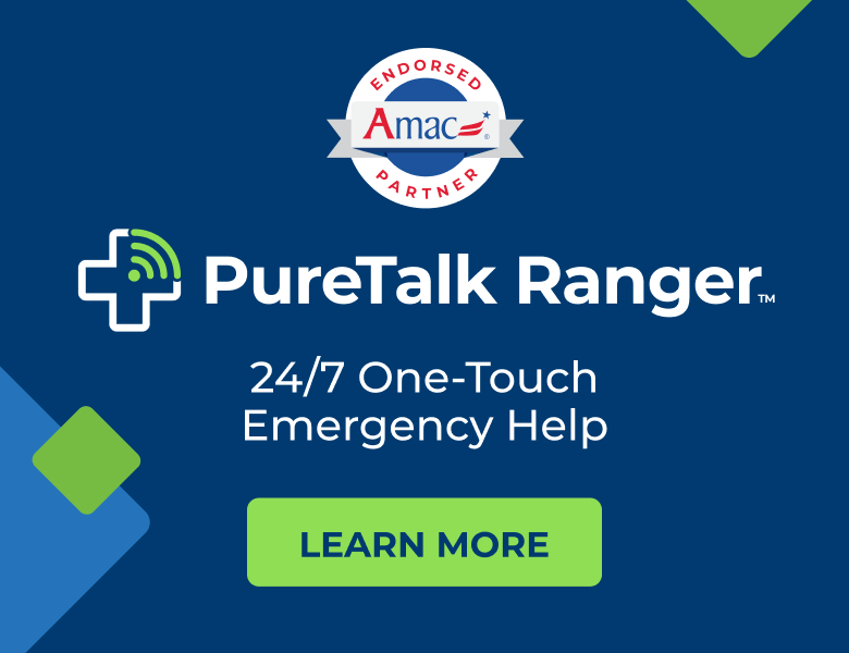 Puretalk Ranger - 24/7 Medical Alert System with One-Touch Help