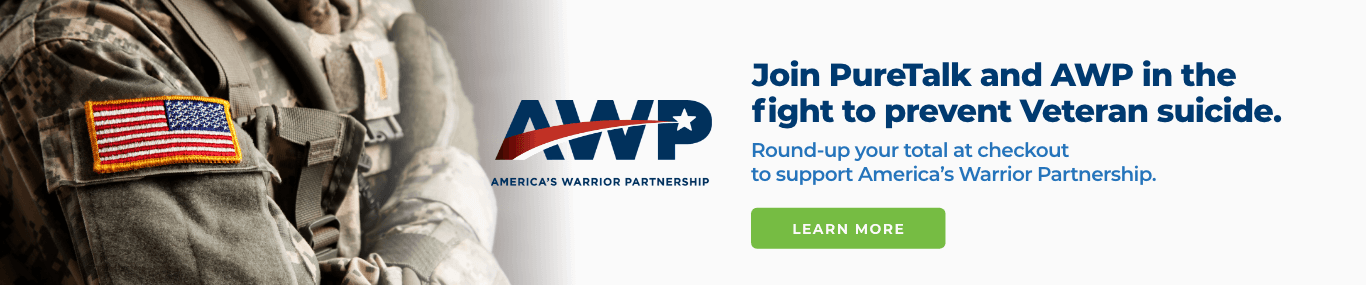 Round up your total at checkout to support America's Warrior Partnership - Learn more