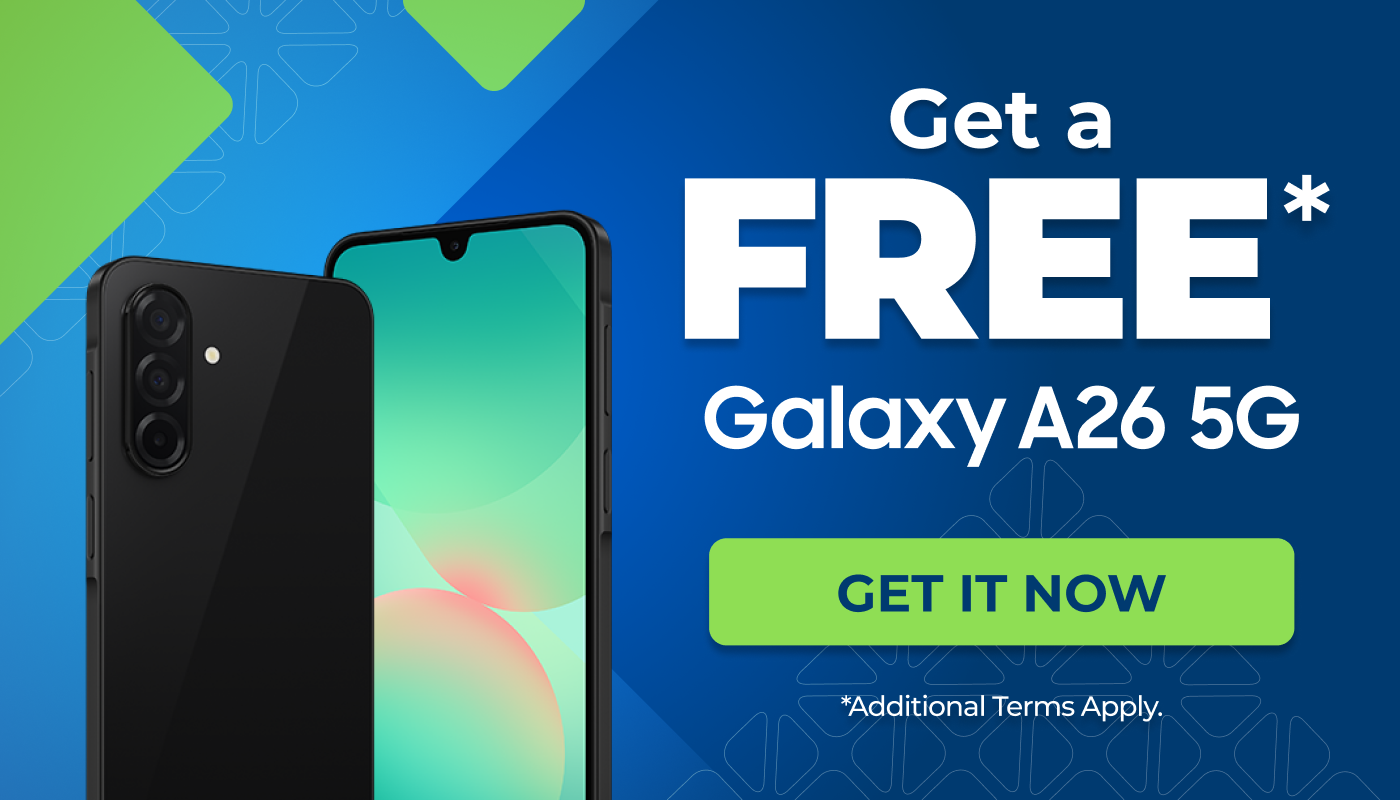 Get a free Samsung Galaxy A26 5G