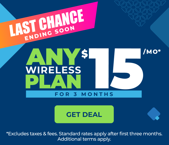 Get 3 months for $15 on any plan