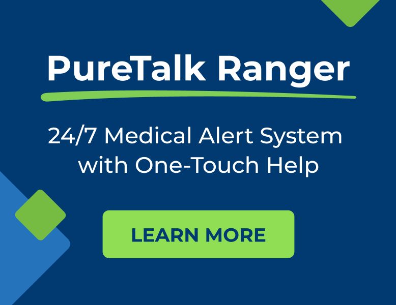 Puretalk Ranger - 24/7 Medical Alert System with One-Touch Help