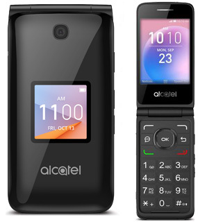 Pure TalkUSA Alcatel Go Flip Black - Pre Owned
