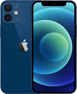 Pure Talk Apple iPhone 12 mini 128GB Blue