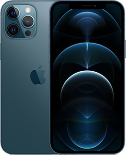 Pure Talk Apple iPhone 12 Pro Max 128GB Pacific Blue