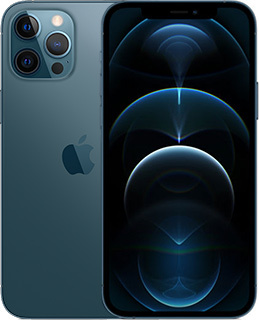PureTalk Apple iPhone 12 Pro Max 256GB Pacific Blue