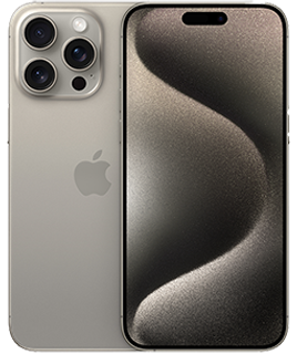 PureTalk Apple iPhone 15 Pro Max 256GB Natural Titanium