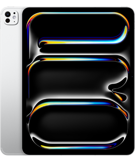 Image of: PureTalk Apple iPad Pro 13-inch Standard Glass (2024) 256GB Silver new