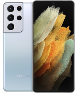 Pure Talk Samsung Galaxy S21 Ultra 5G 128GB Phantom Silver