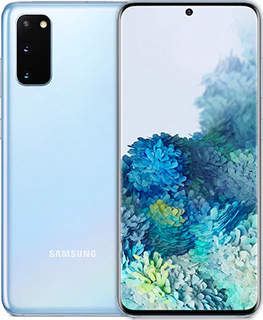 Pure TalkUSA Samsung Galaxy S20 128GB Cloud Blue